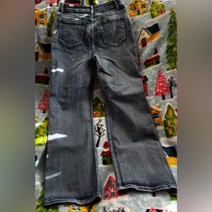 SHEIN Dark Gray Bootcut Jeans